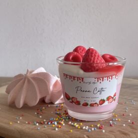 Bougie parfumée parfum fraise