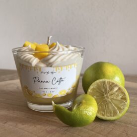 Bougie parfumée parfum citron