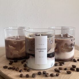 Bougie cire gel et soja iced coffee