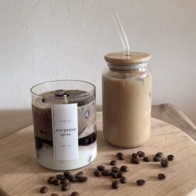 Bougie cire gel et soja iced coffee