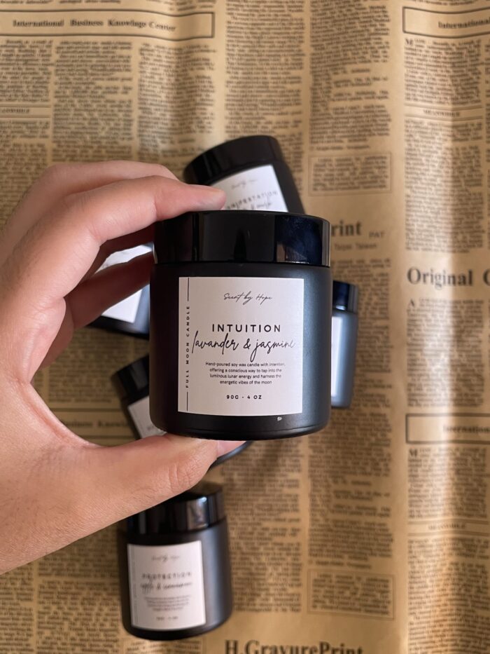 Bougie pleine lune Scent By Hope