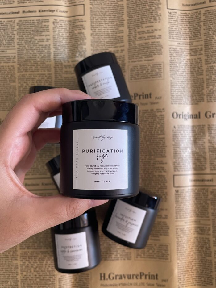 Bougie pleine lune Scent By Hope
